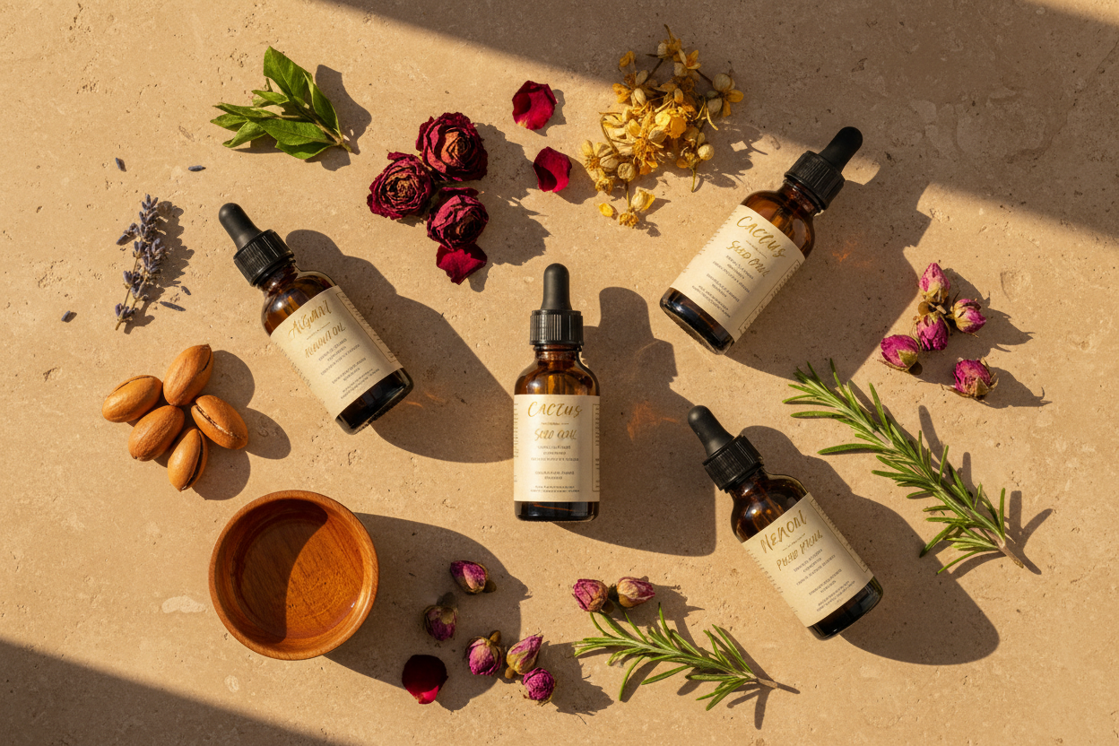 5 Natural Moroccan Oils for Glowing Skin