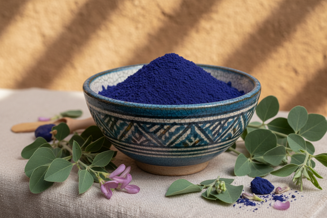Nila: The Blue Powder Moroccan Women Have Used for Centuries