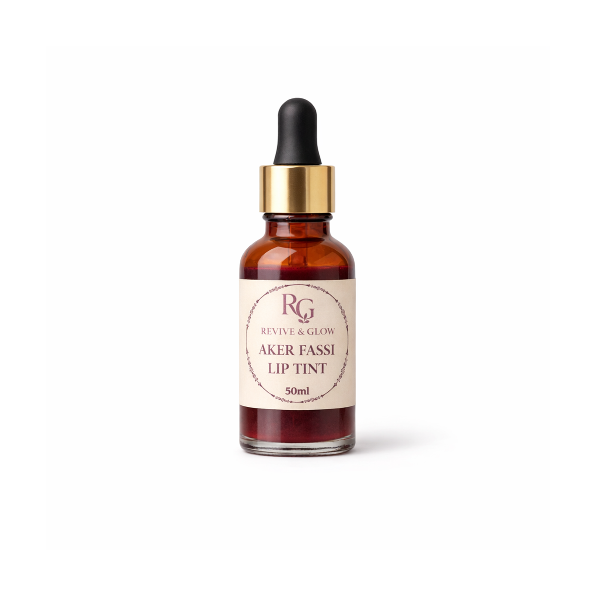 Aker Fassi Lip Tint – Natural Moroccan Red Tint (30ml) – Revive & Glow ...