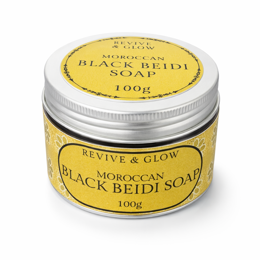 Black Beidi Soap – Traditional Moroccan Cleansing Soap