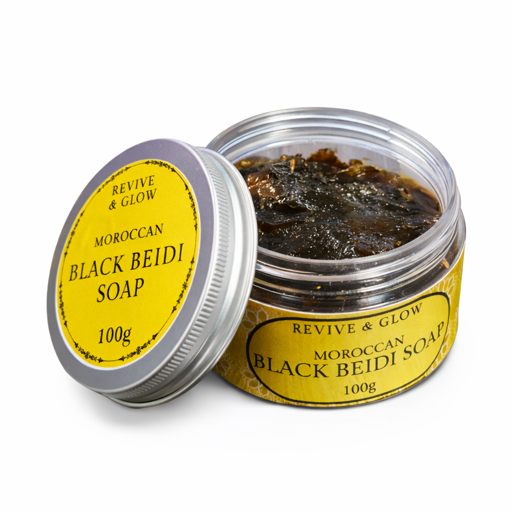 Black Beidi Soap – Traditional Moroccan Cleansing Soap