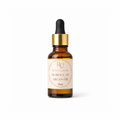 Moroccan Argan Oil on White Background with revive and glow logo