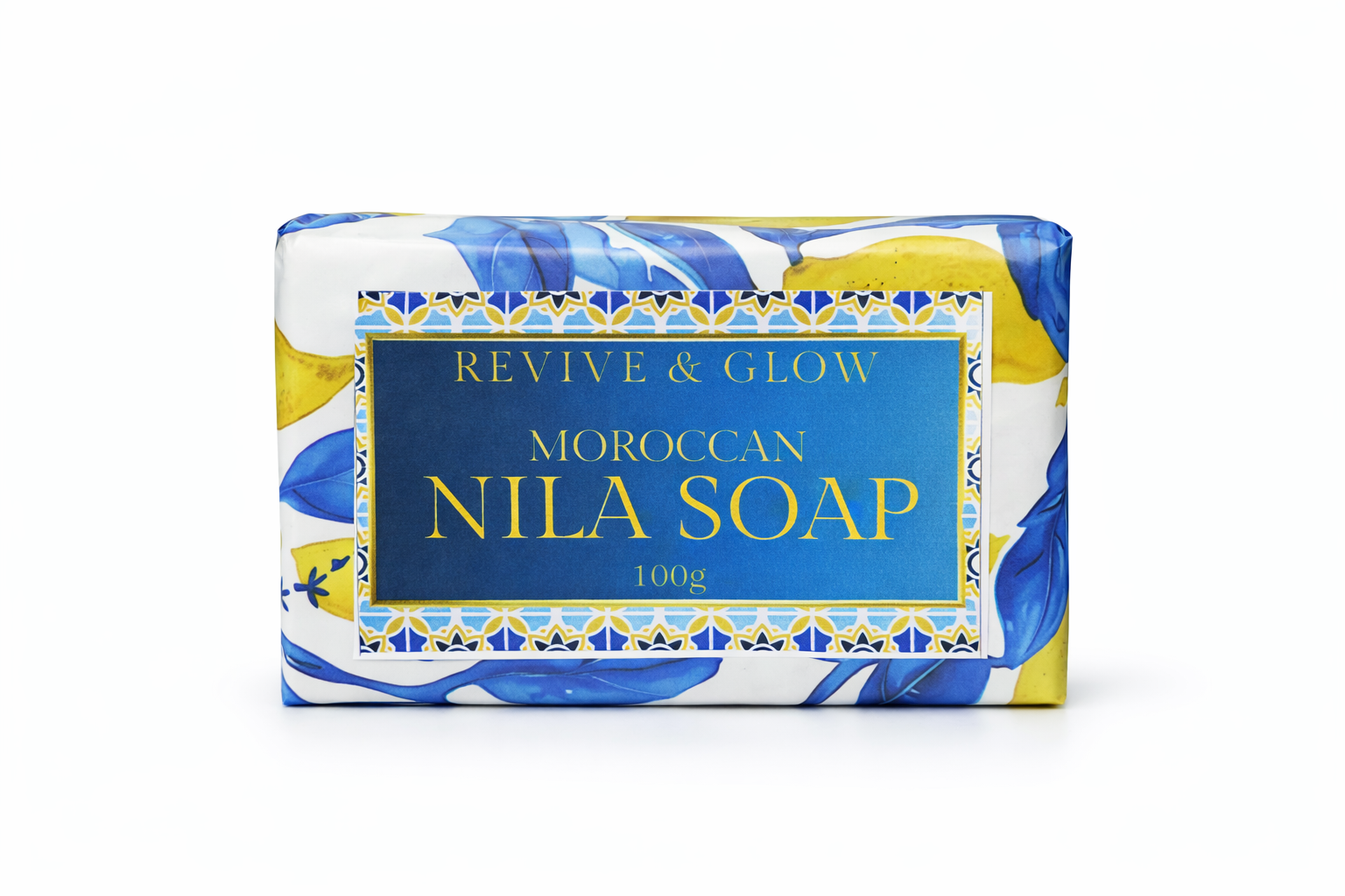 Nila Soap – Moroccan Blue Cleansing Bar