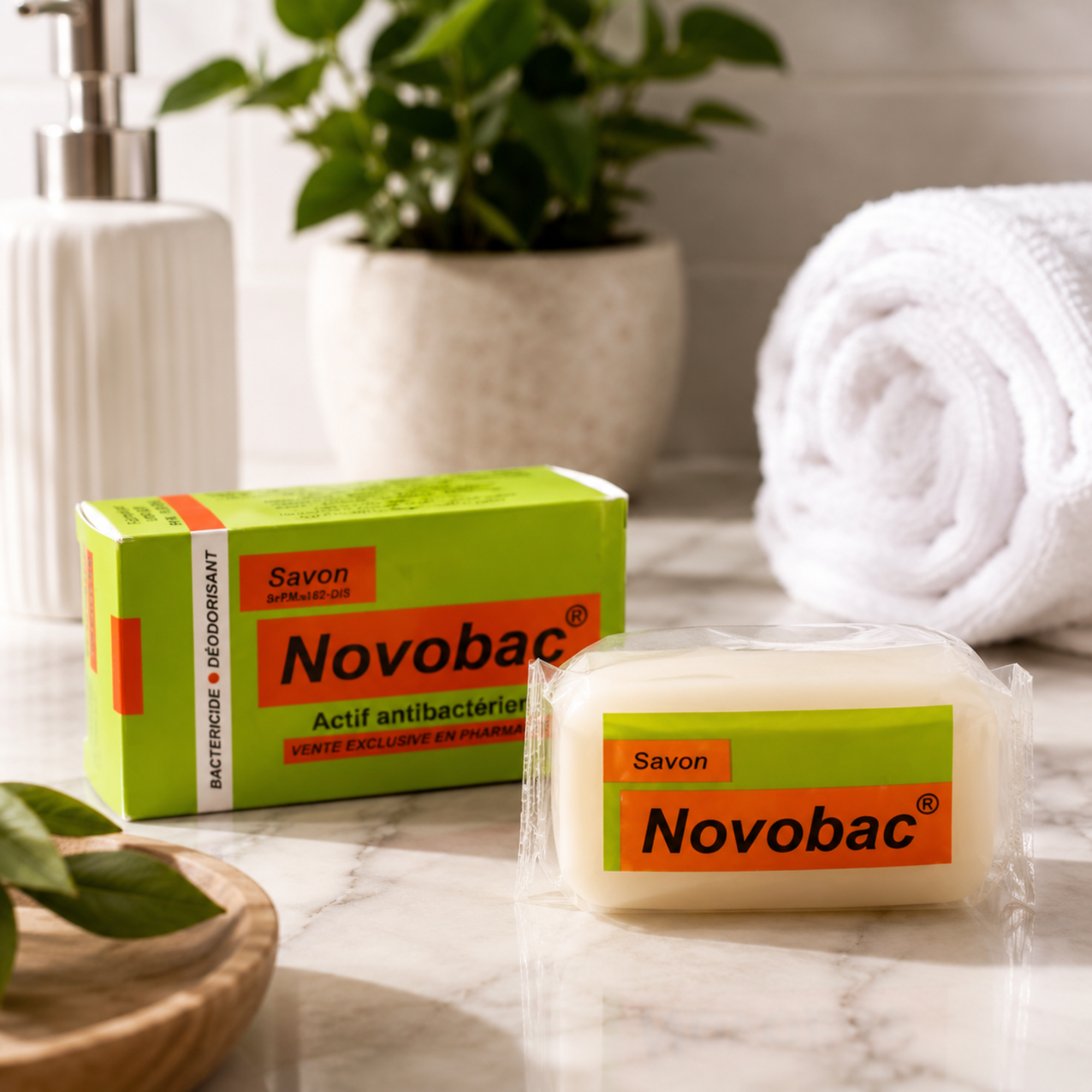 Novobac Antibacterial Soap – Deep Cleansing Bar