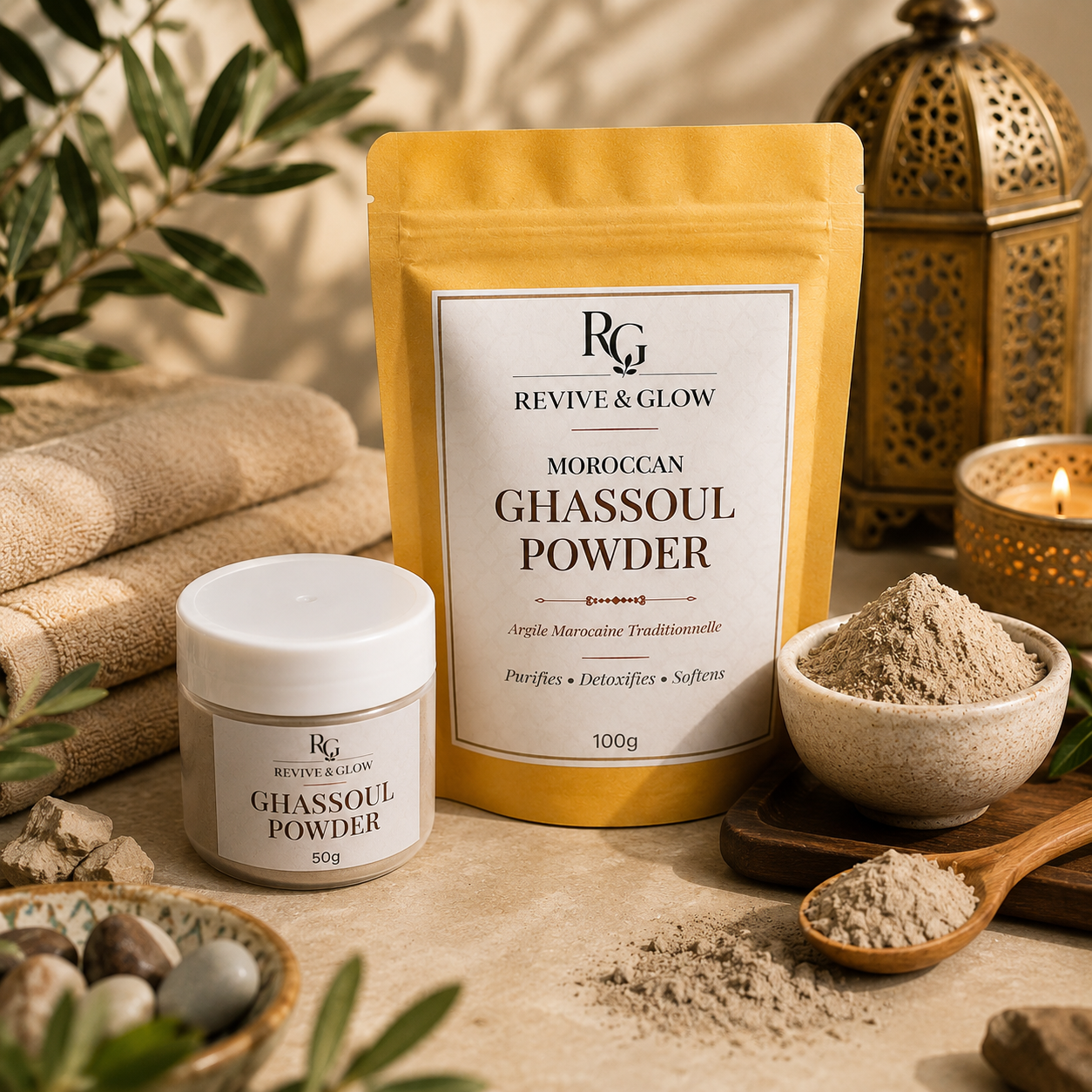 Ghassoul Clay – Moroccan Cleansing Clay