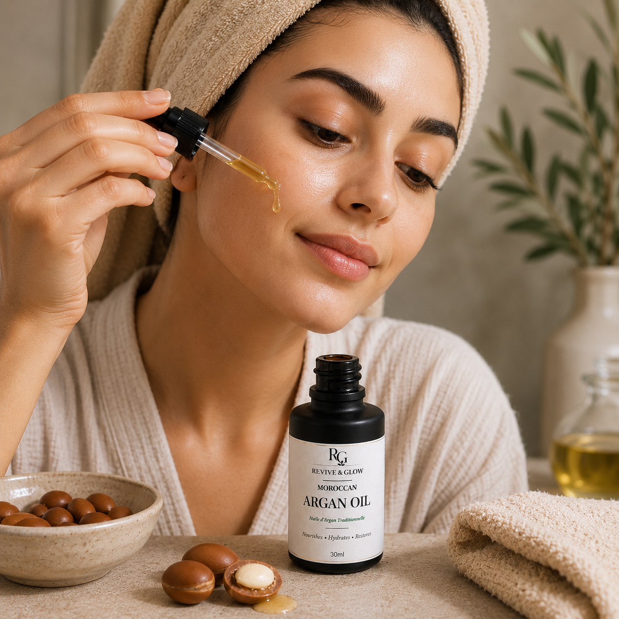 Moroccan Argan Oil – Pure Nourishing Oil (30ml)