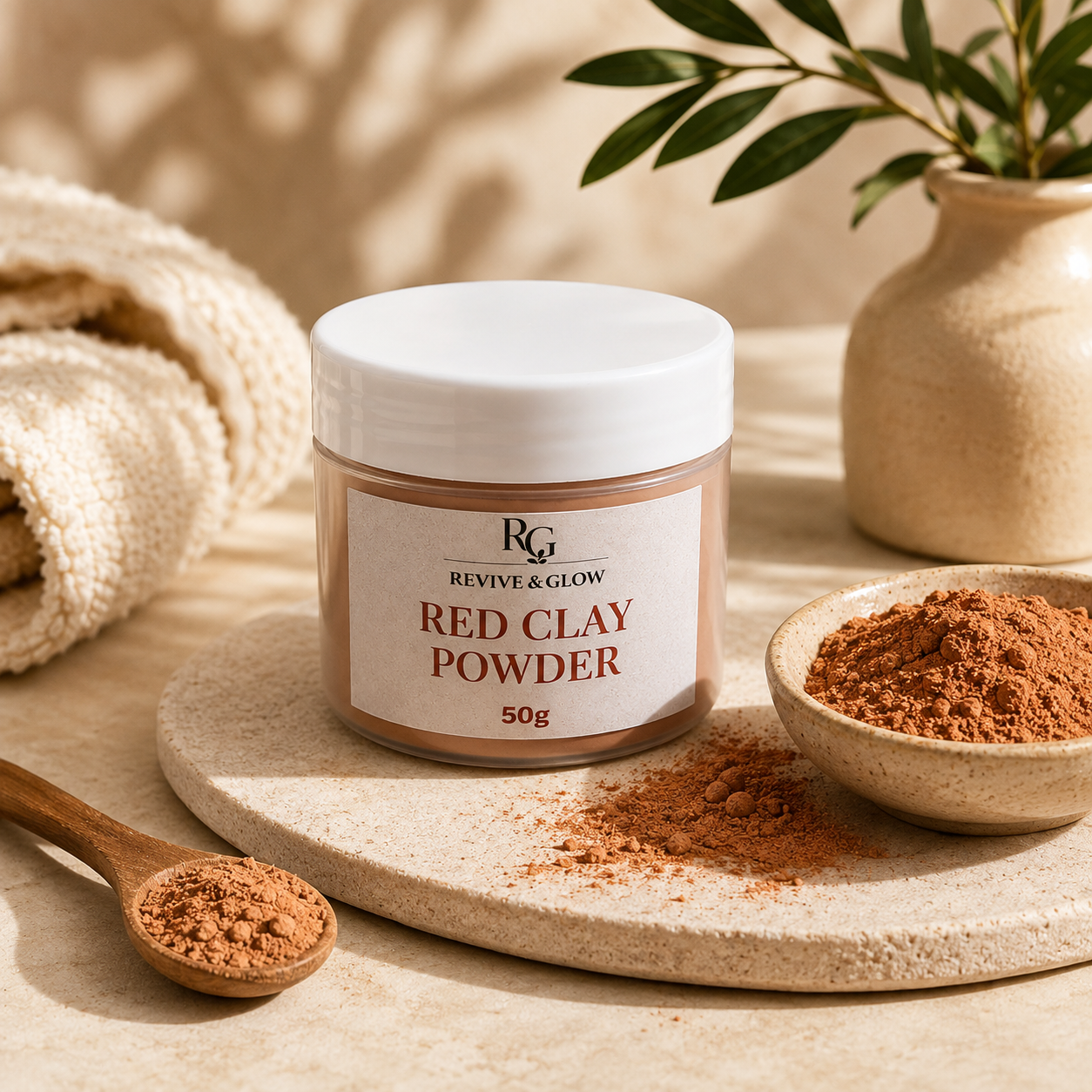 Moroccan Red Clay Powder 50g