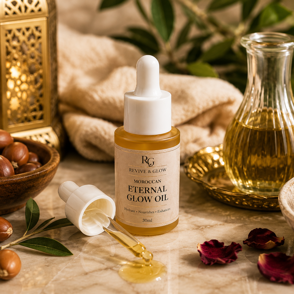 Eternal Glow Oil – Nourishing Face Oil (30ml)