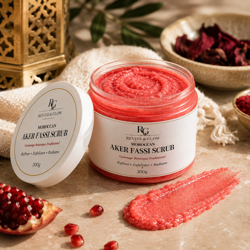 Aker Fassi Scrub – Moroccan Red Glow Exfoliating Treatment