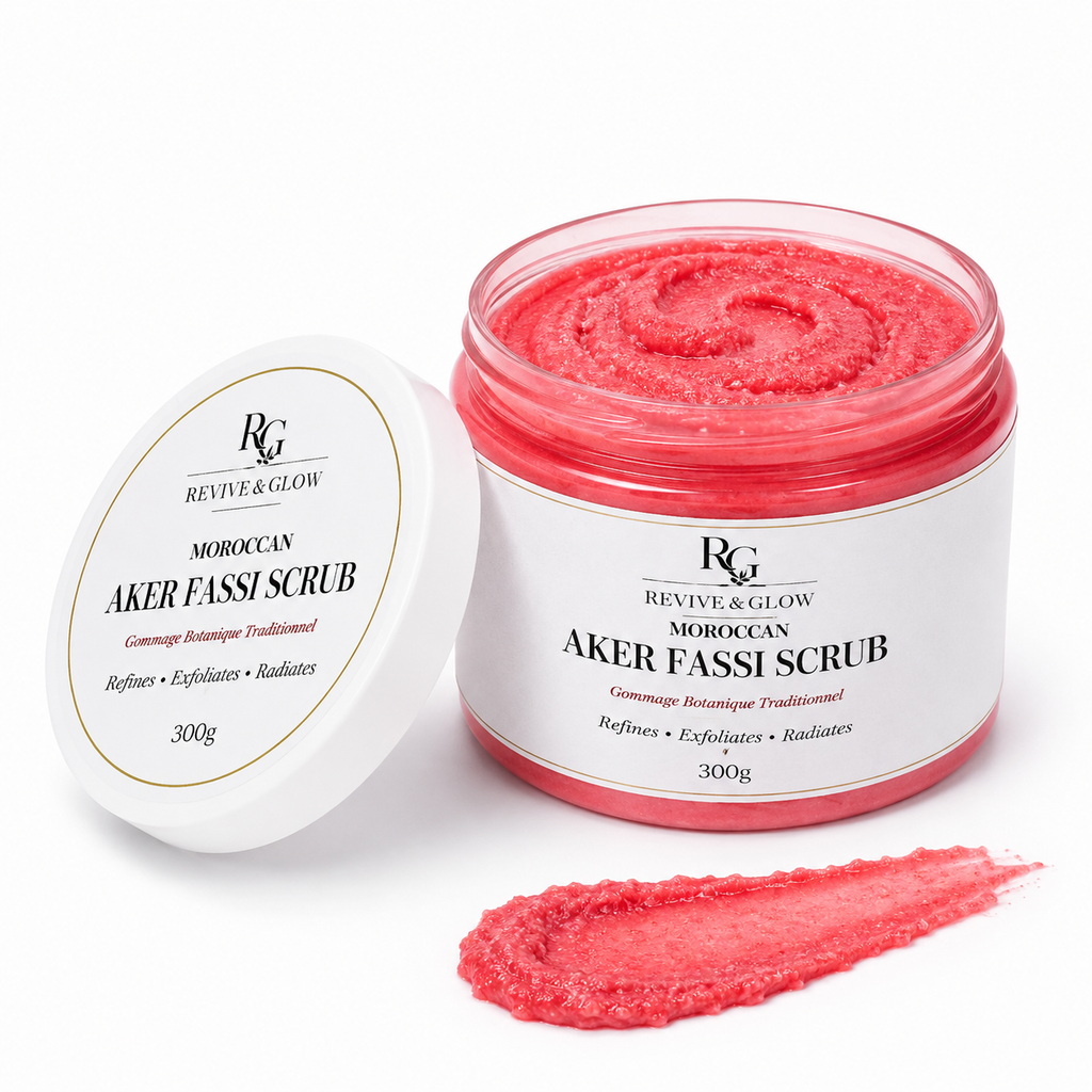 Aker Fassi Scrub – Moroccan Red Glow Exfoliating Treatment