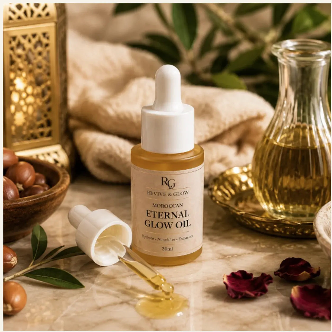 Use two to three drops